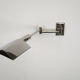 David Hicks postmodern metal reading sconce circa 1980