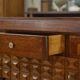 Brutalist sideboard attributed to Charles Dudouyt 1940s