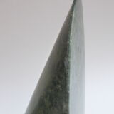 Serpentine marble bookends 1970's