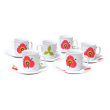 Tuscia Coffee Cup Set 70s