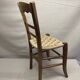 19th-century peasant chair restored – handmade Danish cord weaving
