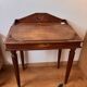 Vintage wooden children's secretary desk – cherry decor