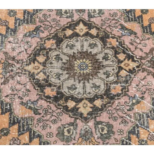 Turkish Oushak Wool Runner 97x365