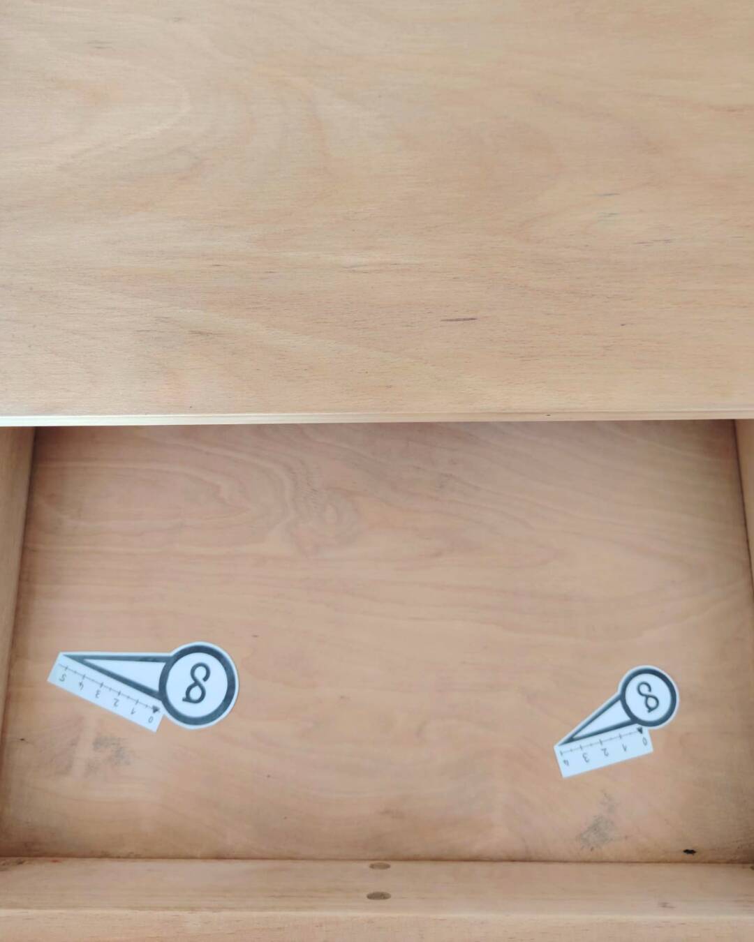 Renovated vintage Baumann desk, 1960s.