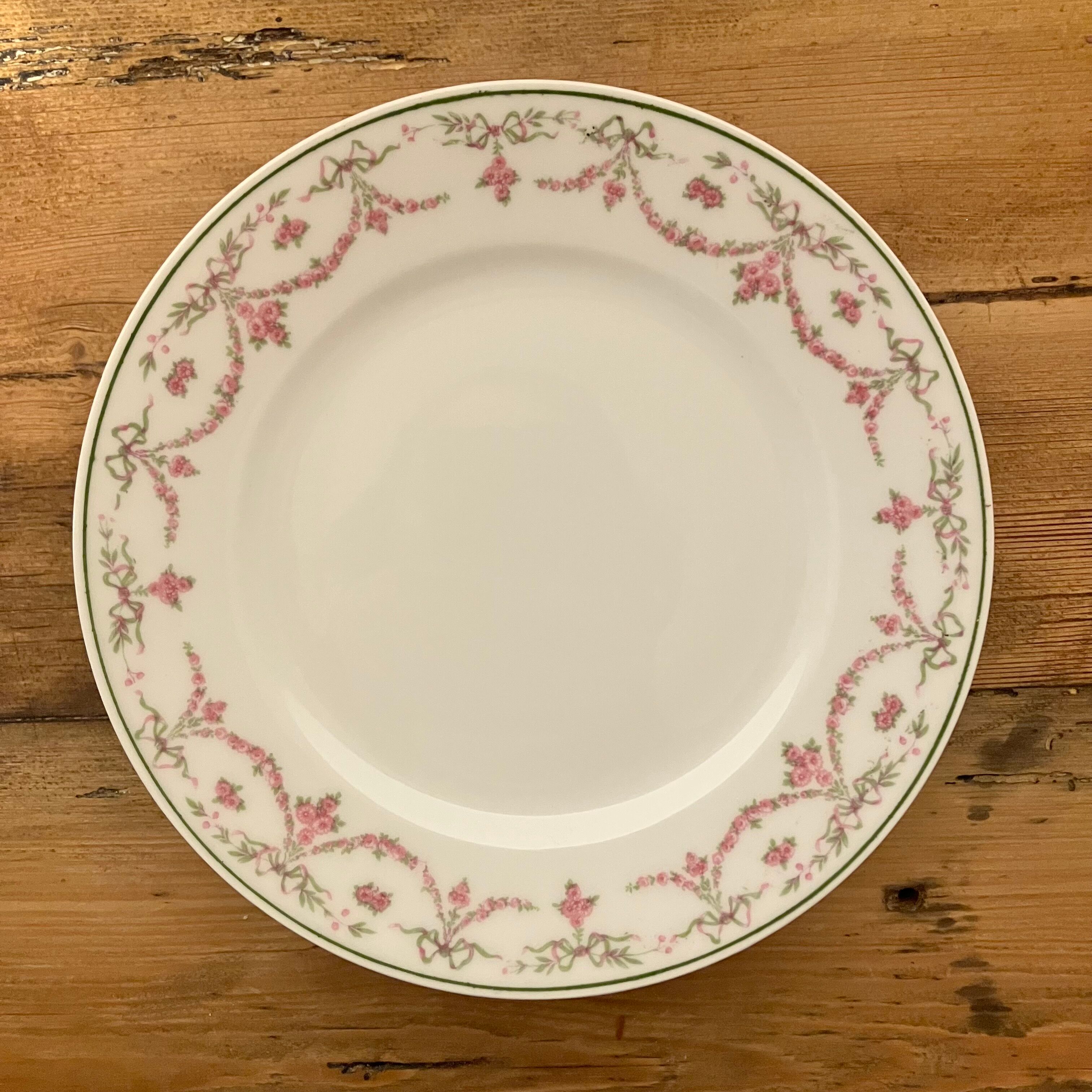 Limoges porcelain stand dish