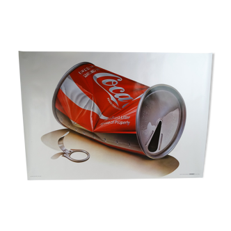 Coca-Cola poster Tom Lidell 1981