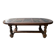 Table basse bois brut et pierre naturelle
