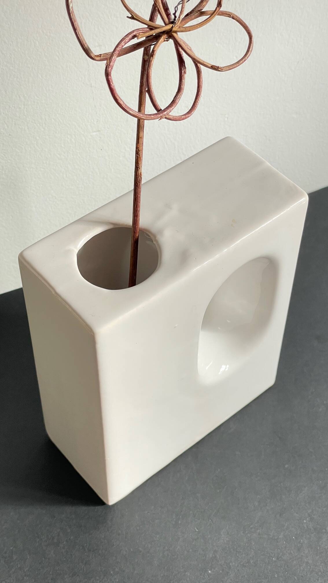 1980s Ceramic Design Vase