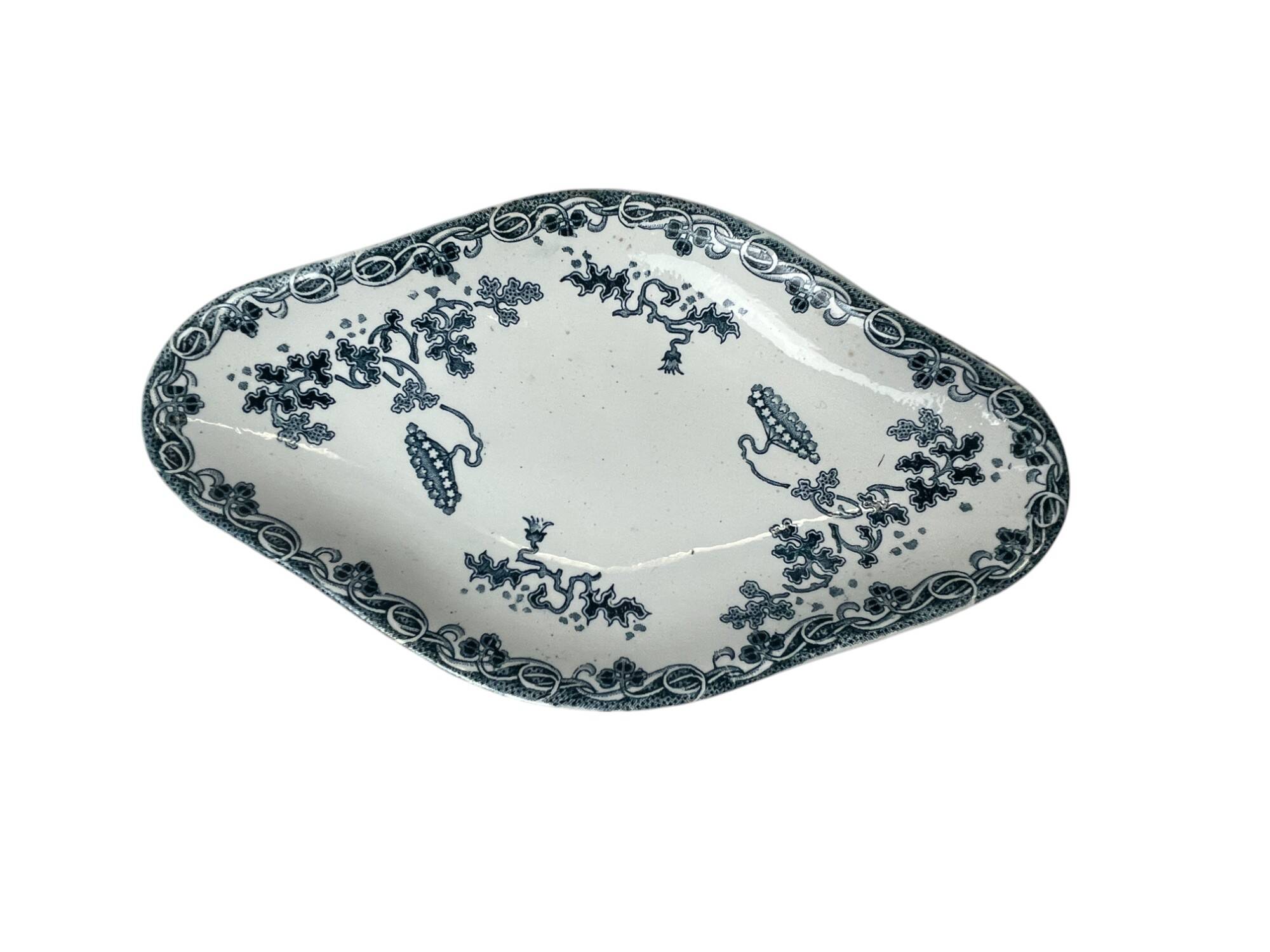 26-piece service Terre de fer Saint Amand Modern Style circa 1920