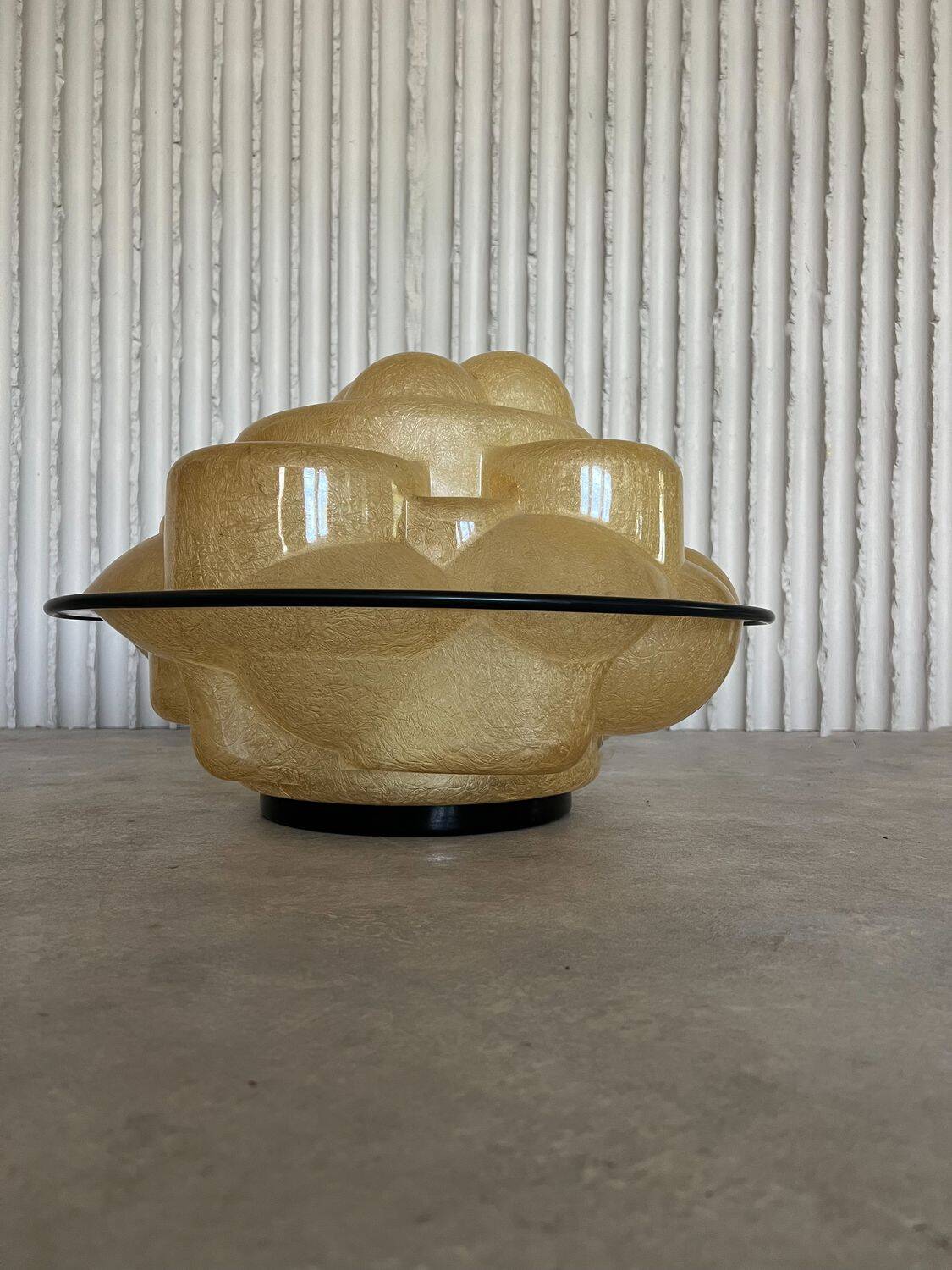 Lampe de sol/table Profiterole par Sergio Asti pour “Martinelli Luce”