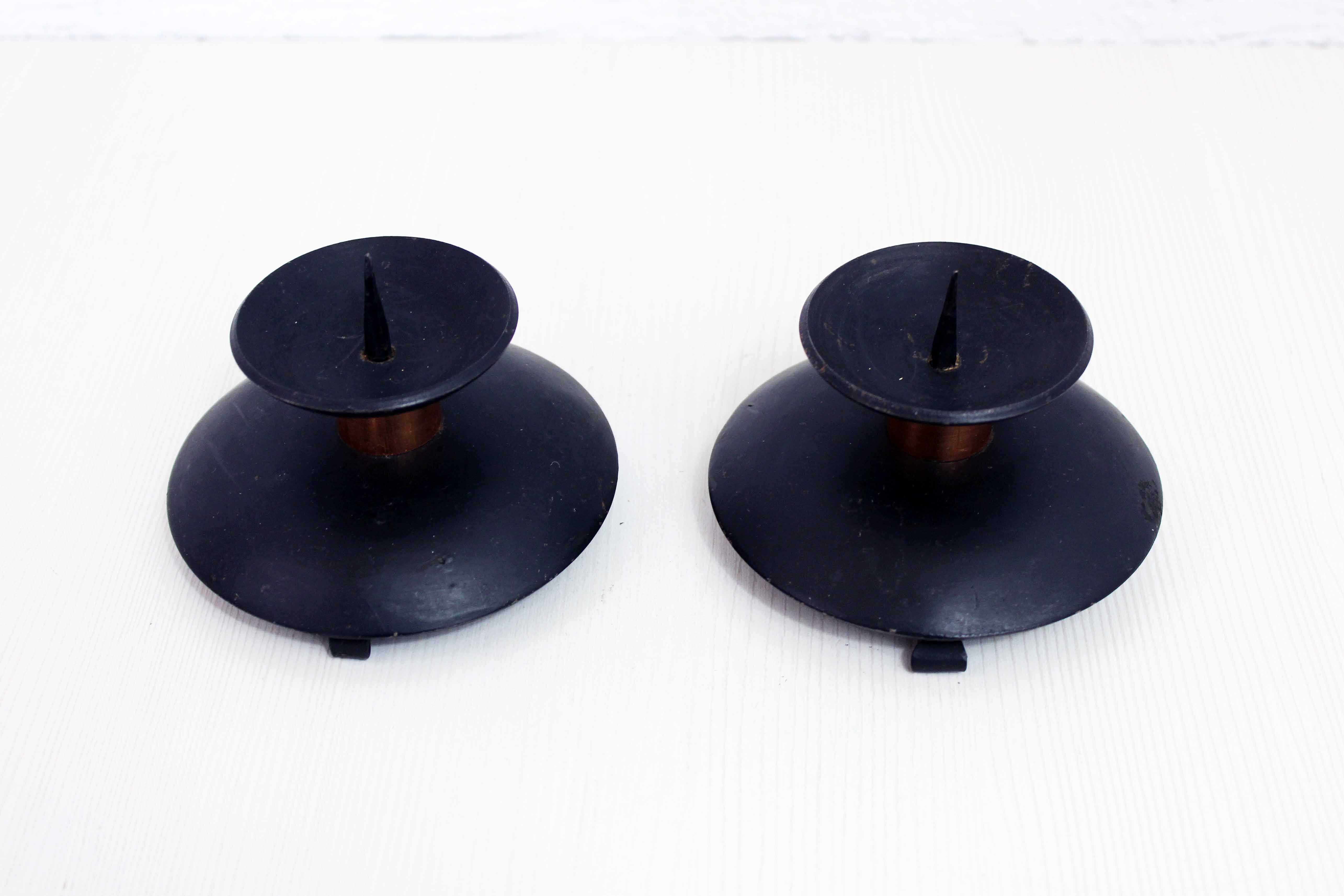 Duo of candlesticks spades candles 60/70