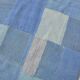 Blue Vintage Turkish Antique Kilim Rug sku 3025