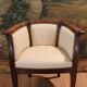 Art Deco flat desk and executive chair by Jules Cayette