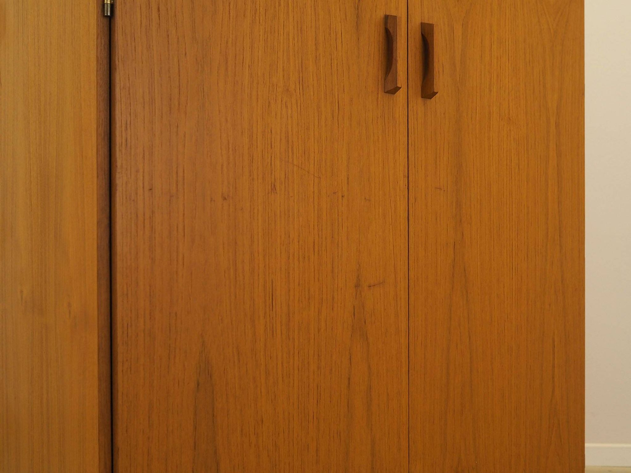 Teak wardrobe, Danish design, 1970s, made in Denmark