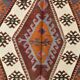 5x8 Geometric Handmade Antique Vintage Rug, 156x251Cm