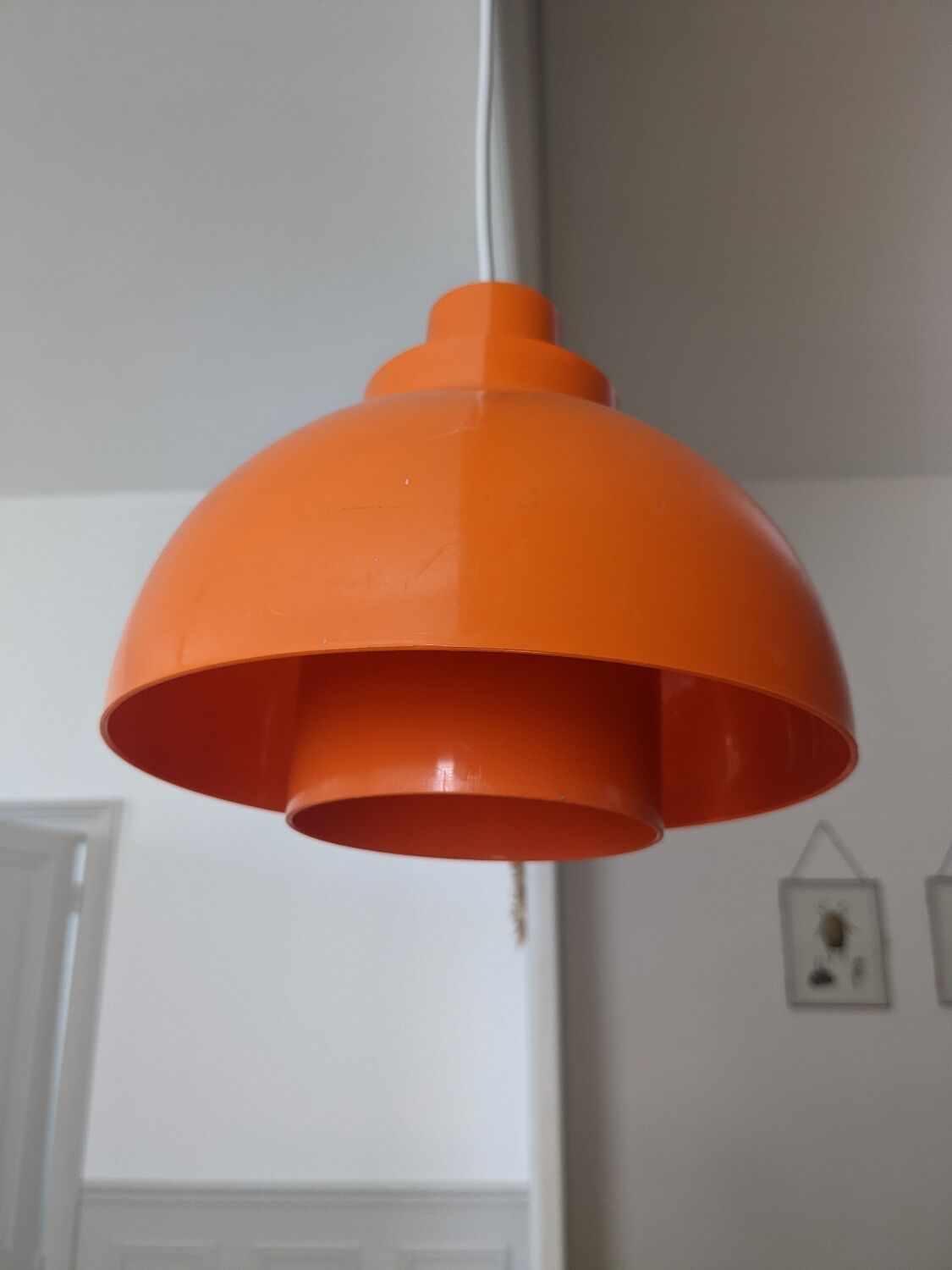 Pair of Danish Minisol pendant lights