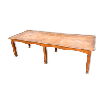 Table ferme château six pieds chêne