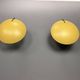 Bruno Gatta for Stilnovo - Model 232 Wall / Ceiling Lamps, Italy, 1962. Set of 2 pieces