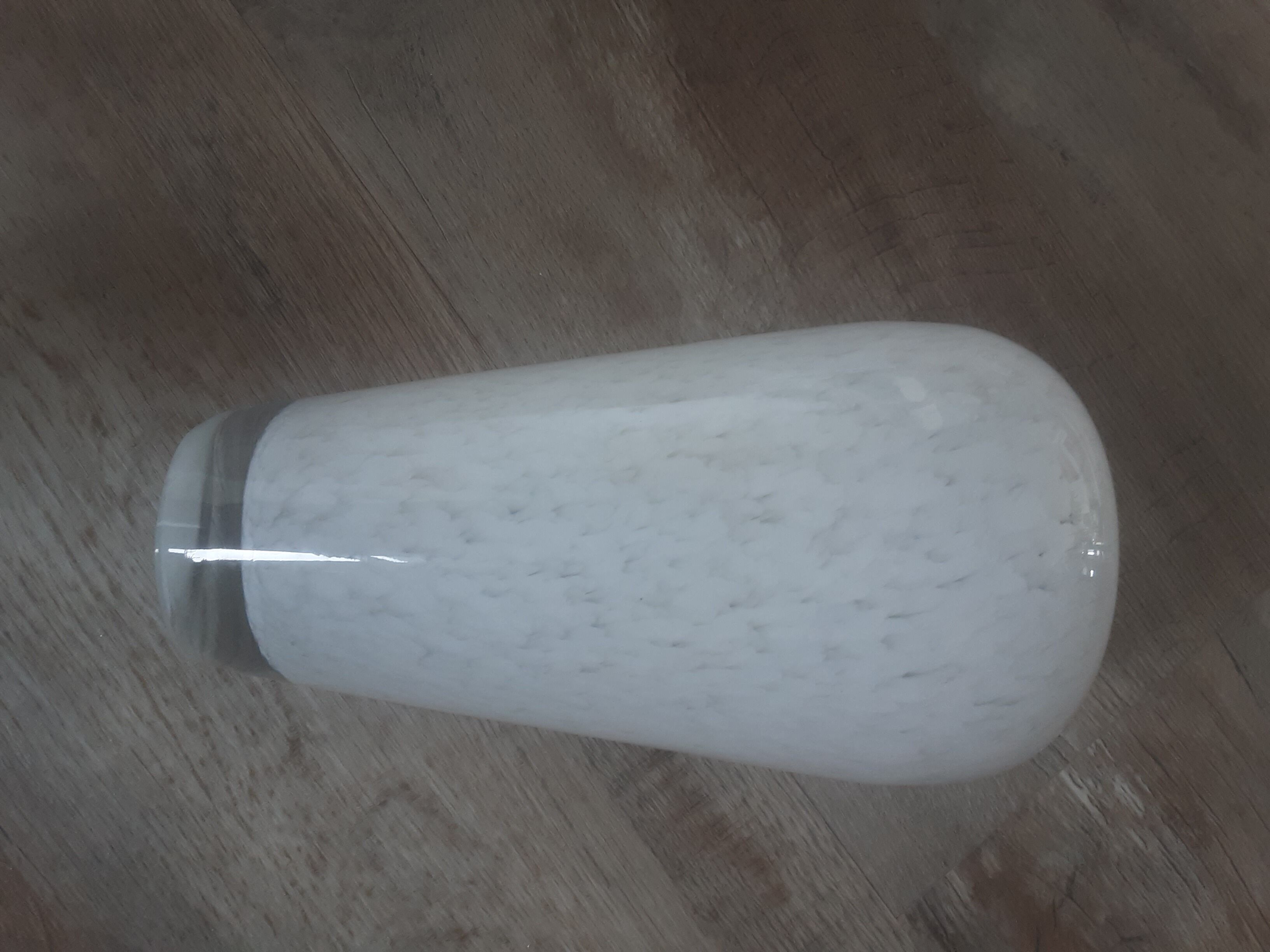 White Murano vase - year 80