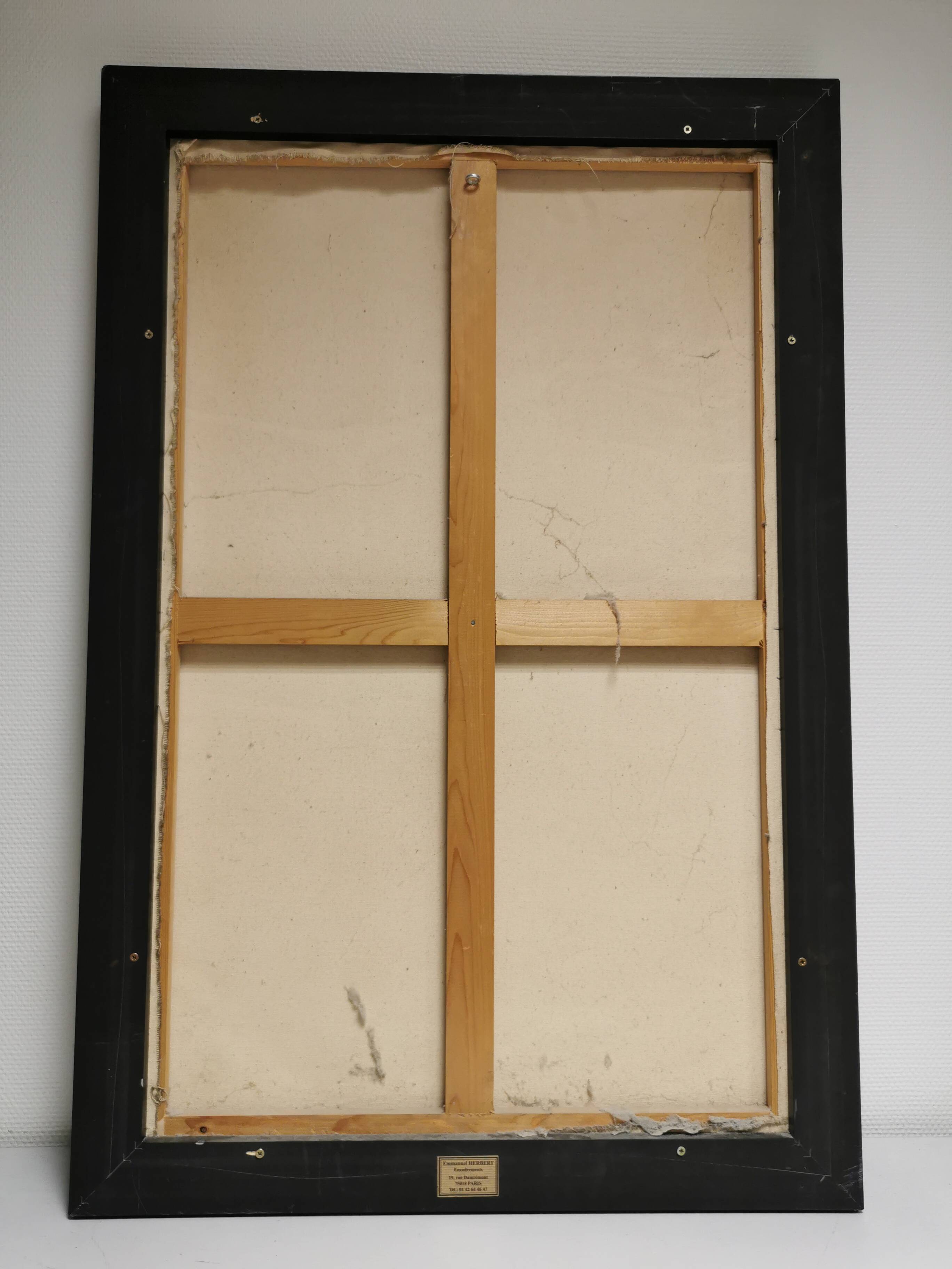 Painting / Modern, Contemporary art signed C. HALFON 96