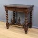 Small Oak Desk Table, Louis XIII Style – Mid-19th Century