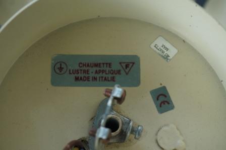 Chaumette vintage wall light