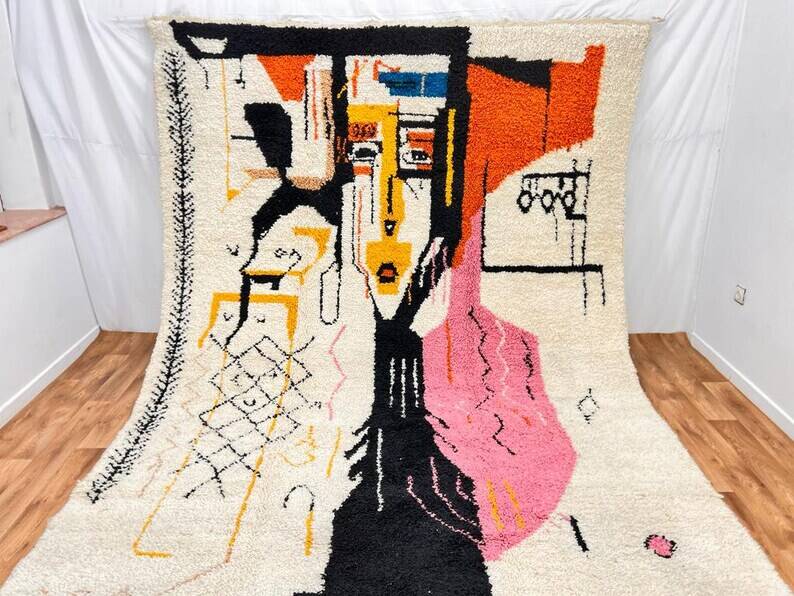 Moroccan rug, Beni Mrirt rug 150/250cm