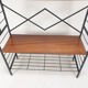 Italian Free Standing Teak Shelving Unit, 1950's
