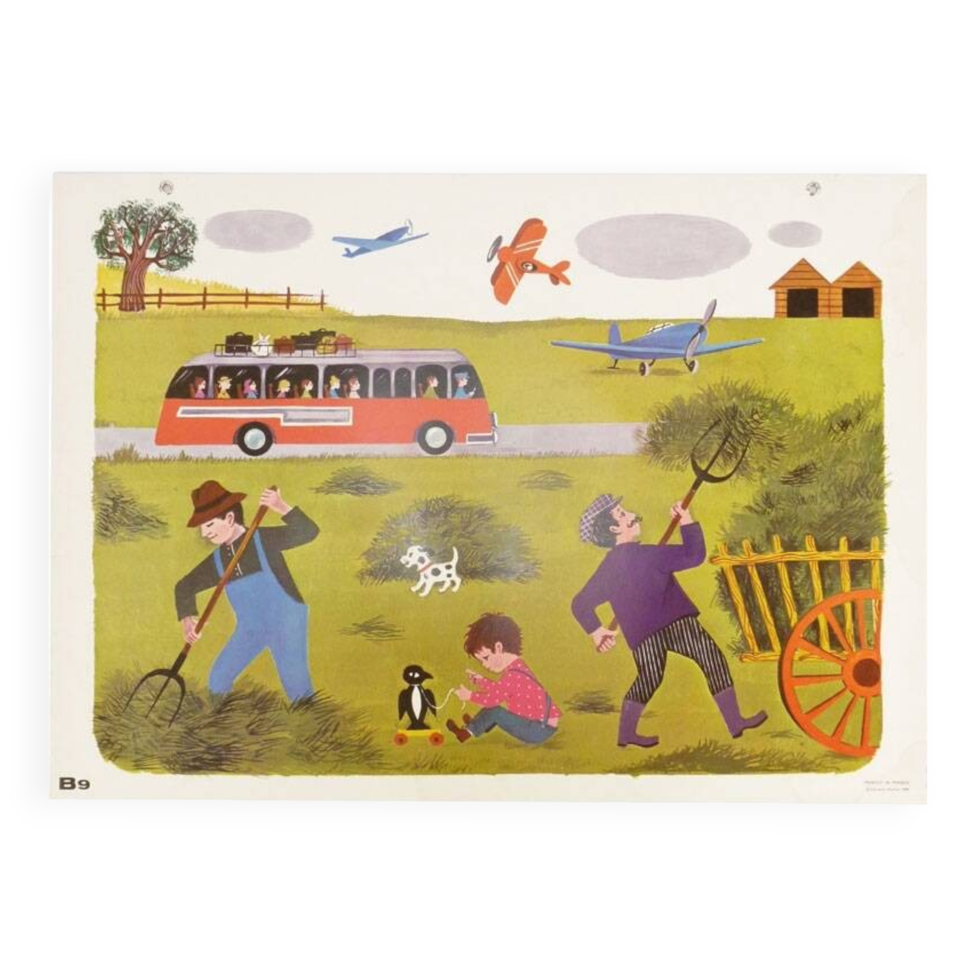 Daniel and Valérie school poster