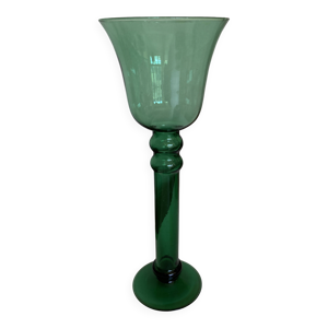 Bougeoir tulipe XXL en - 1960 vert