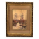 Louis Tauzin (1842-1915), “Landscape at the river” watercolor signed and framed
