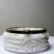 Small alabaster ashtray, vintage Hollywood Regency/Mid Century.