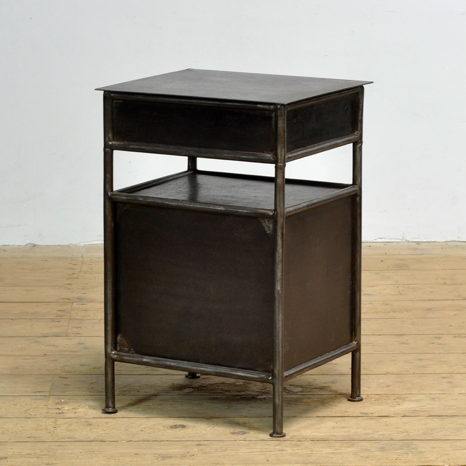 Iron Nightstand, circa 1920