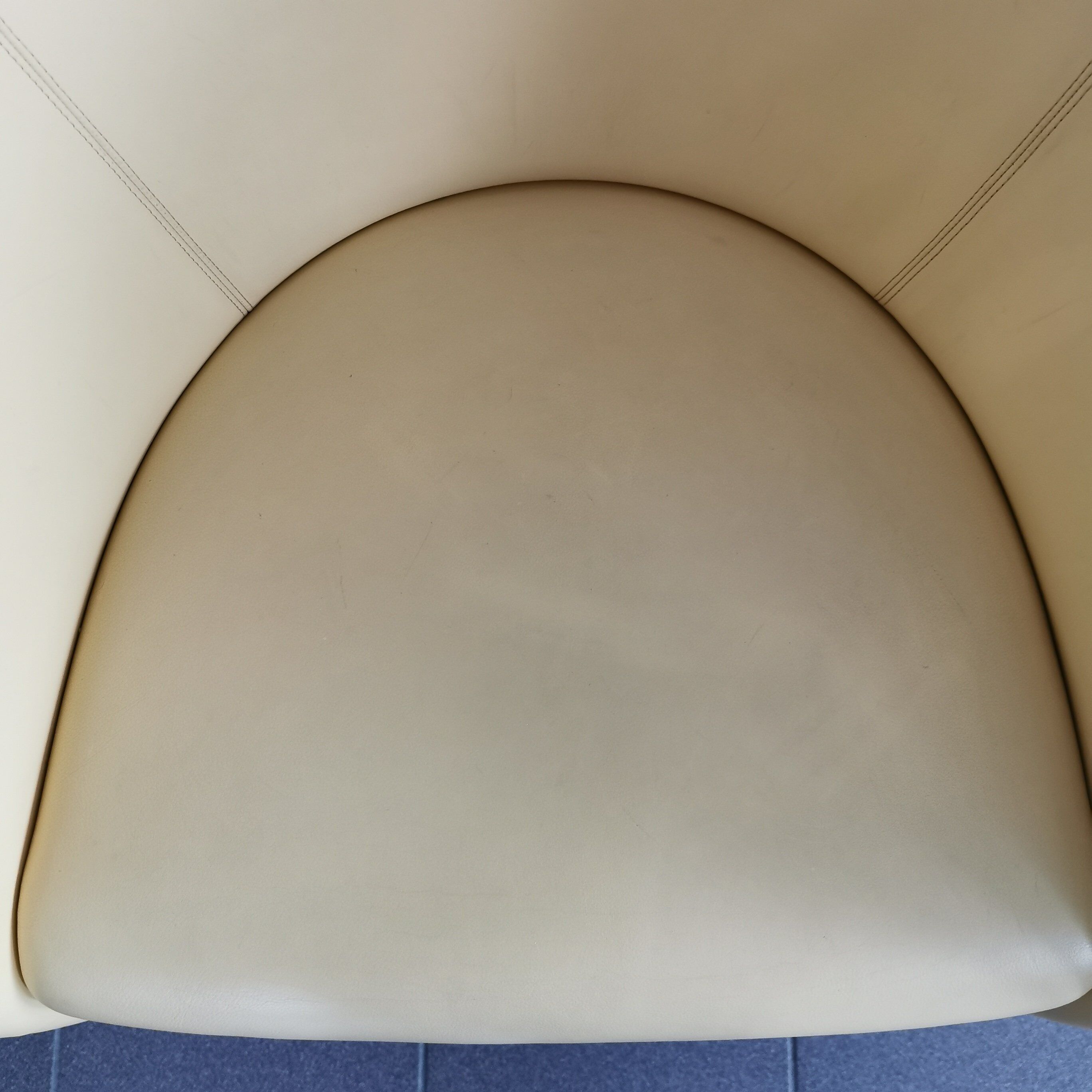 Poltrona Frau leather club chair