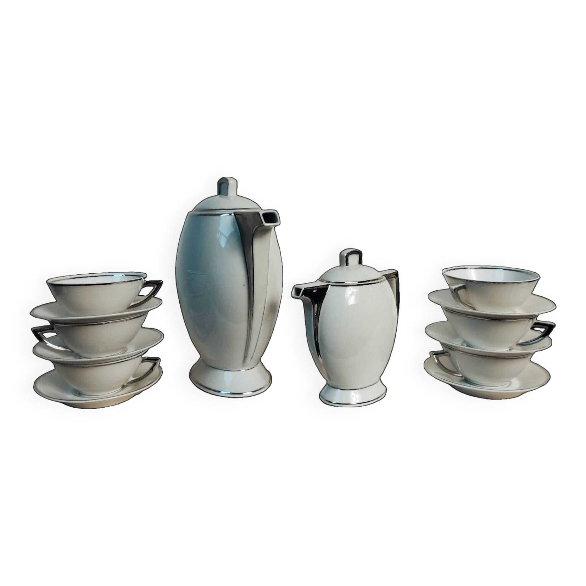 Art deco coffee service