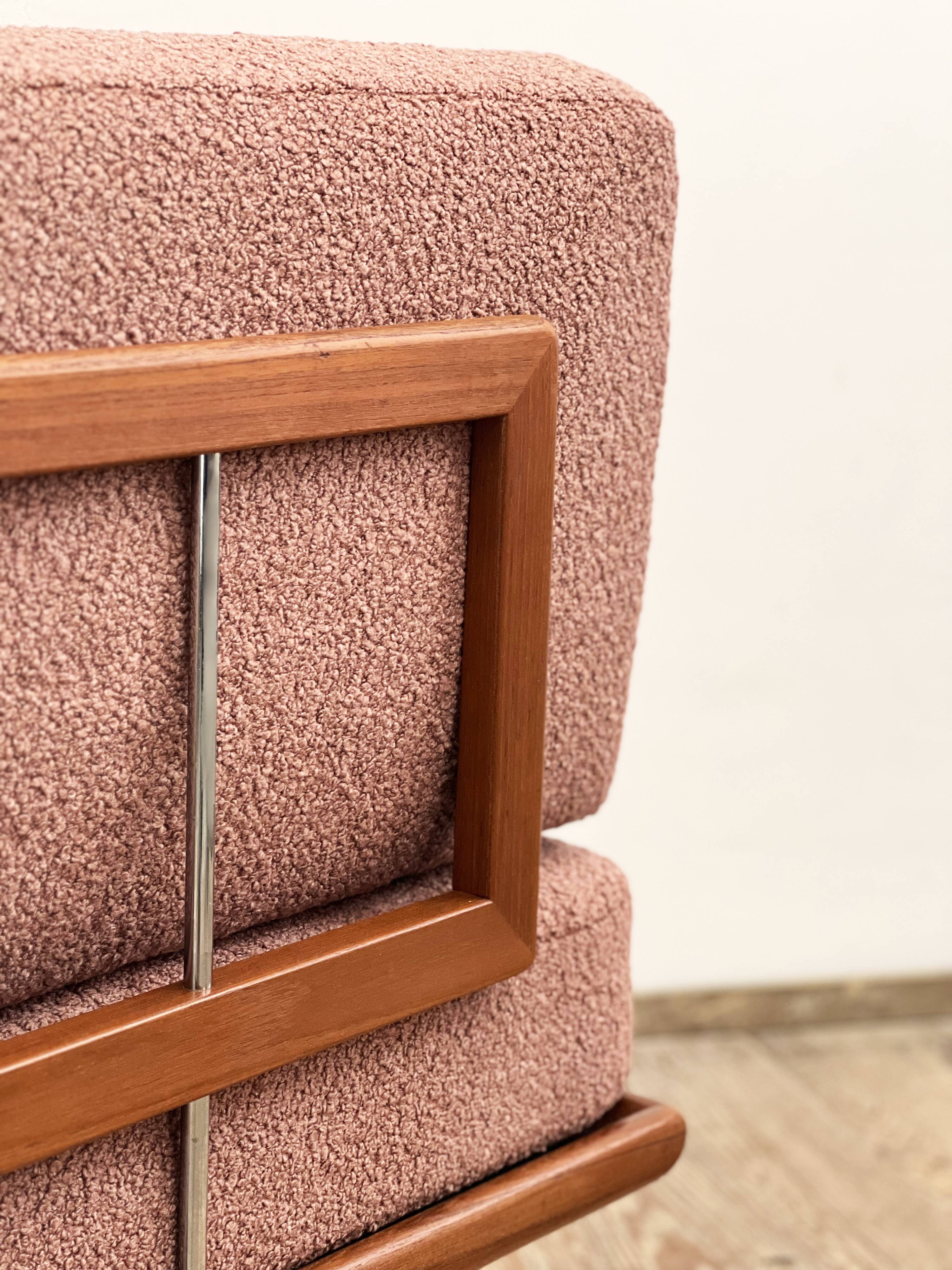 Canapé danois 2 places du milieu du siècle, série Minerva par Peter Hvidt et Orla Mølgaard Nielsen, France & So