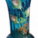 Art Nouveau glass vase