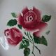 Large round platter, Cibon model, by Digoin Sarreguemines. Vintage
