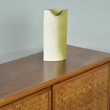 Vintage German Rio sideboard in rosewood, woven finish, Leo Bub, 19