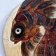 Dish decorated with fish Puigdemont 1960