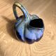 Alphonse blue ceramic sheep water pitcher