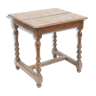 Natural wooden table