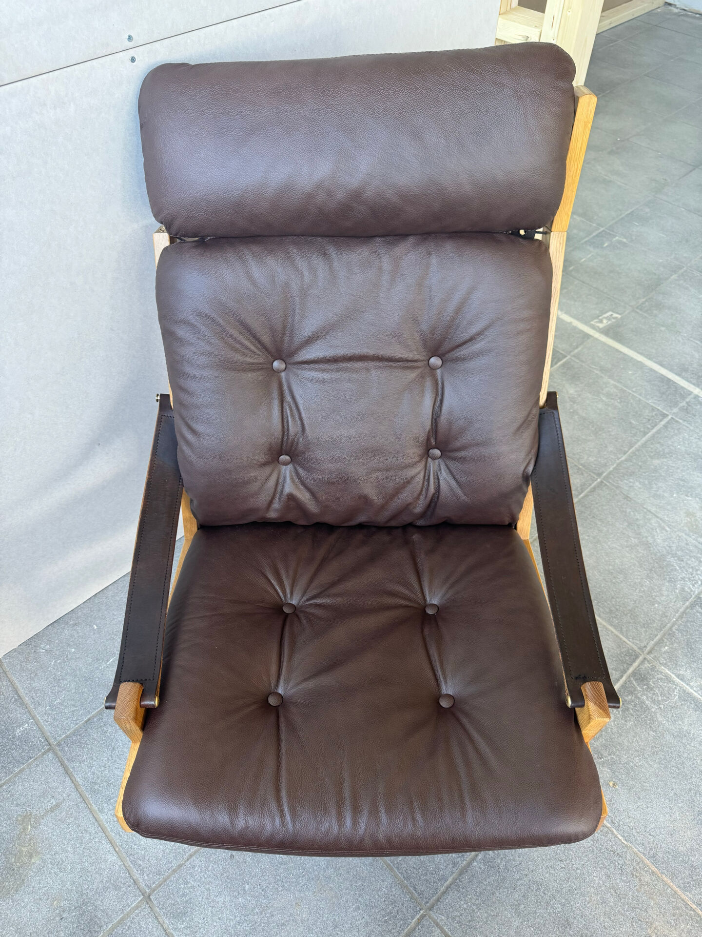 Fauteuil lounge scandinave "Hunter", années 1960