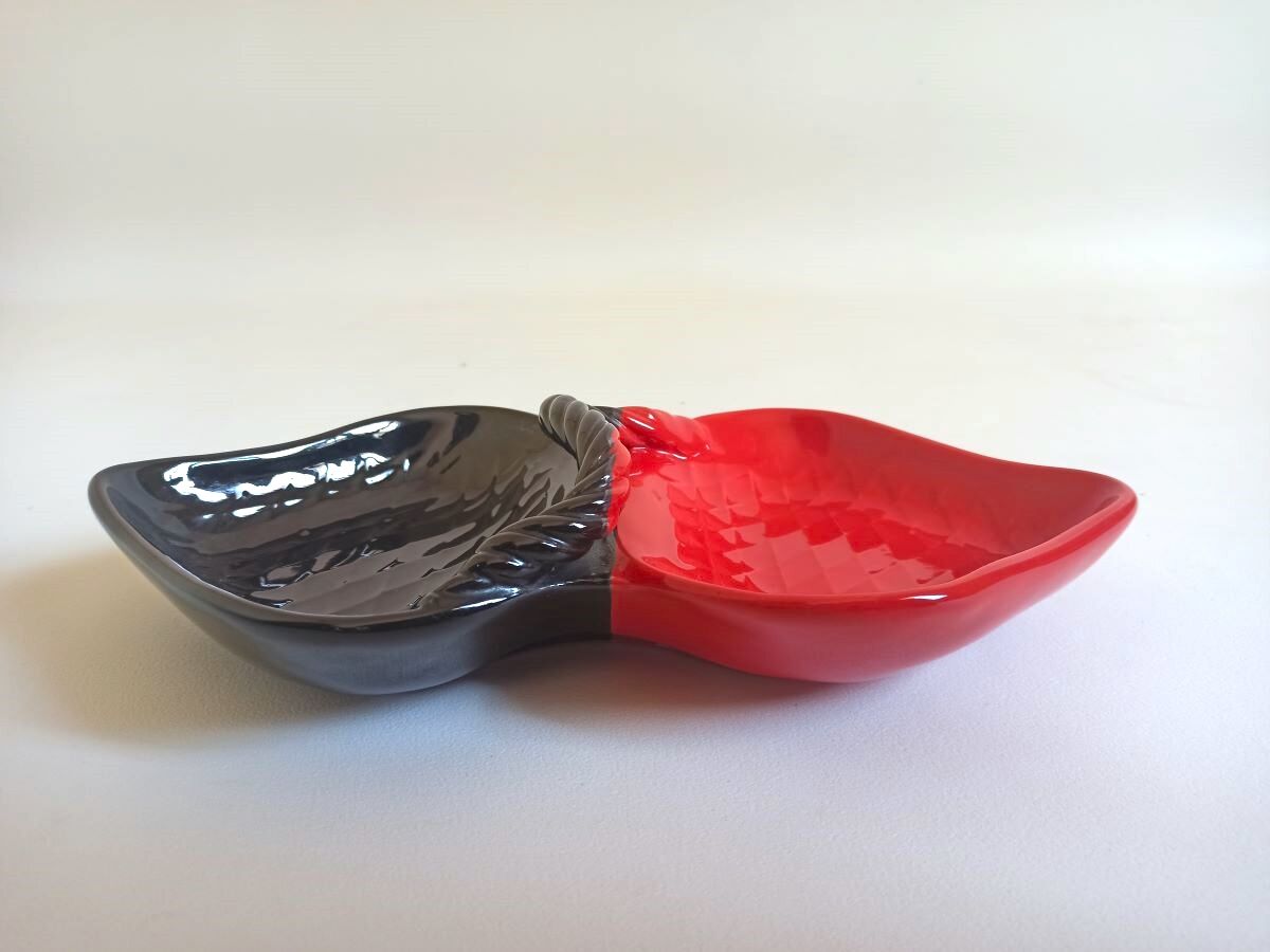 Double ceramic cup 50s