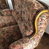 Salon classique, 2 canapés et un fauteuil