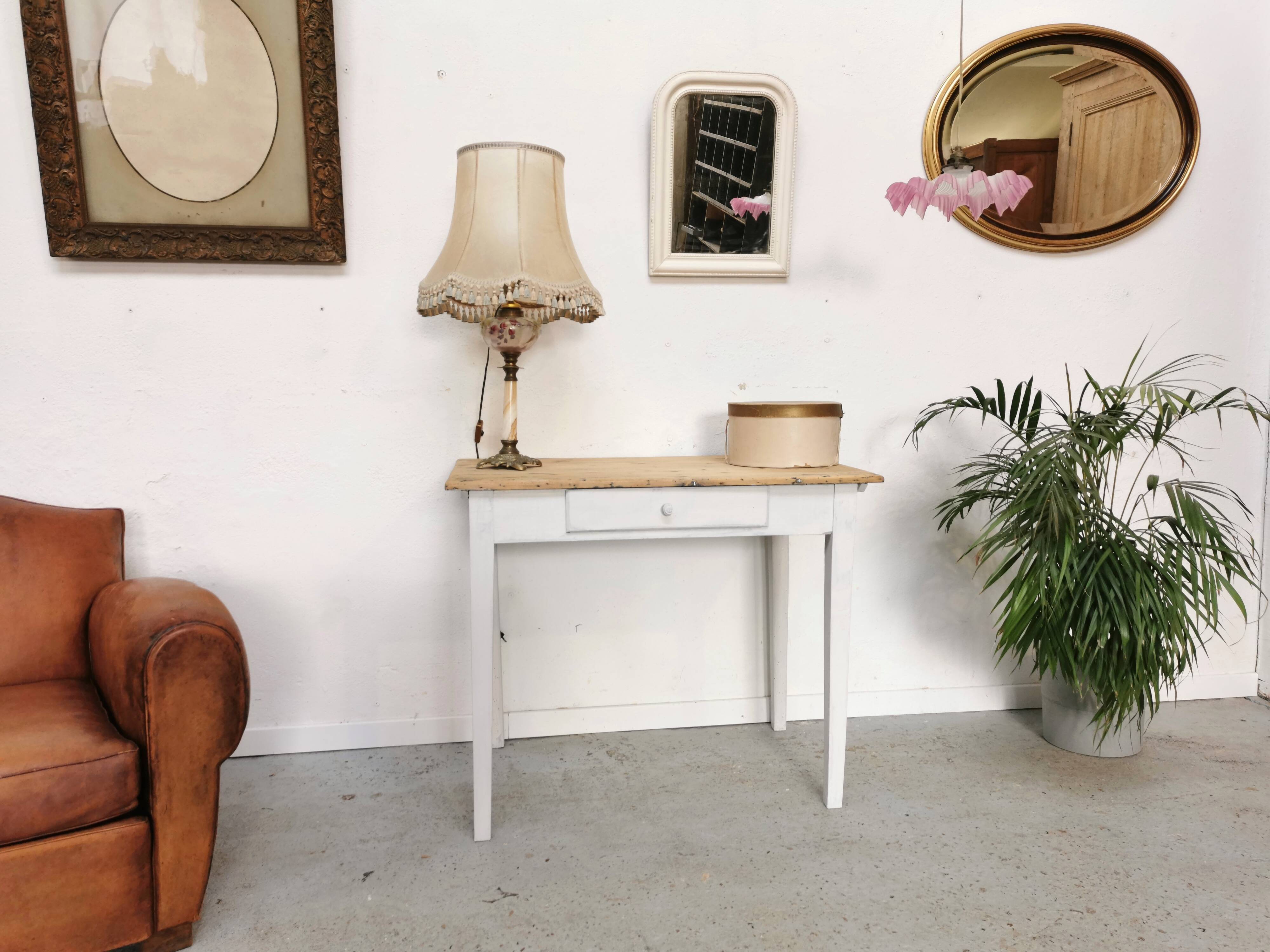 Table de ferme vintage