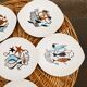 Salins earthenware plates