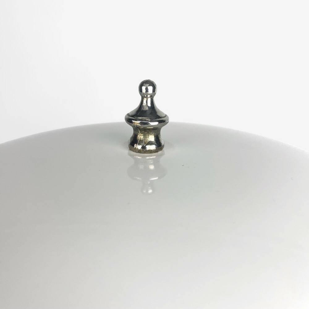 Lampe champignon blanche Cima 9105 années 80/90