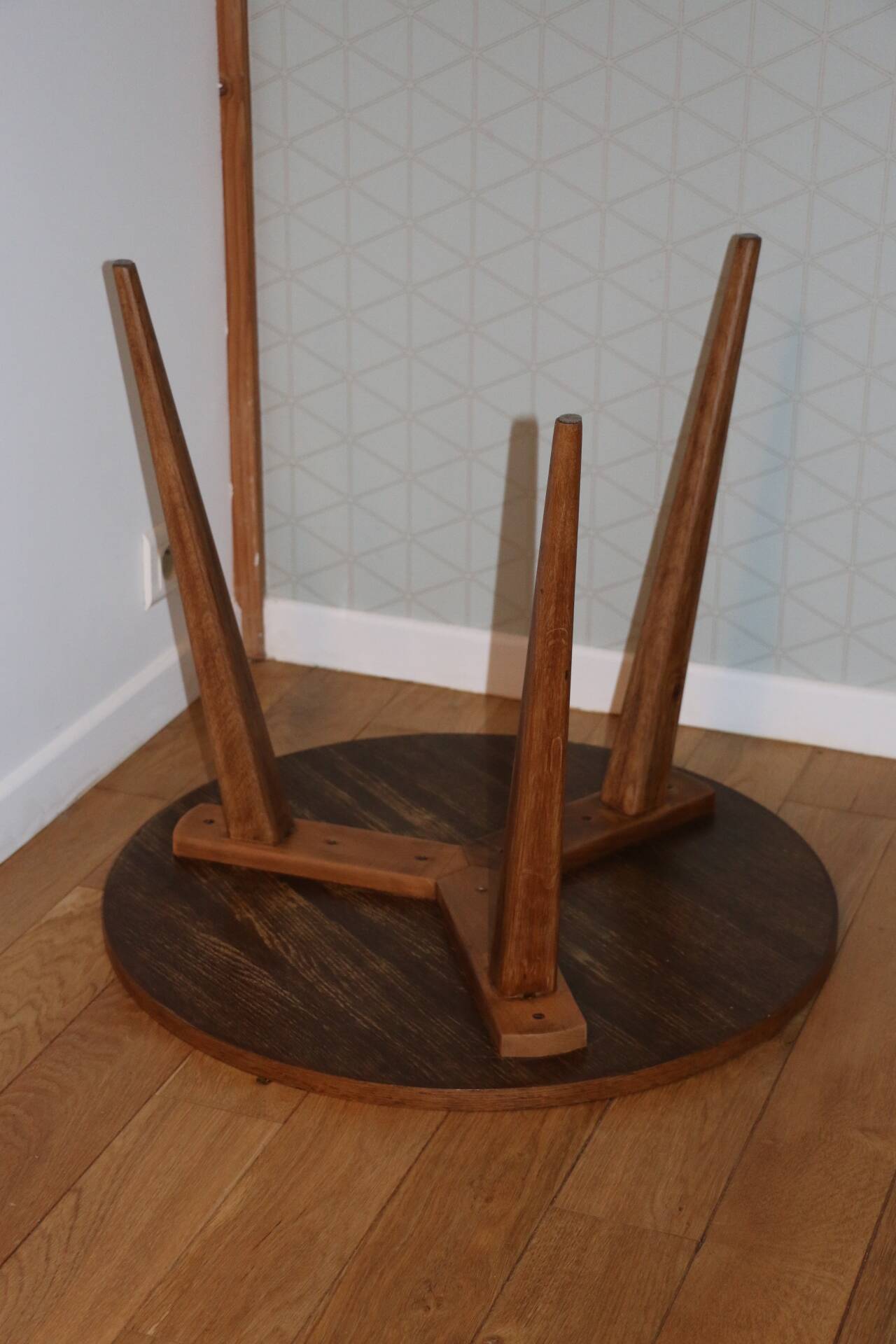 Table basse chêne tripode 640mm