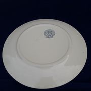 Plate in earthenware Boulenger iron earth Choisy Le Roi model Bordeaux diam 23 cm